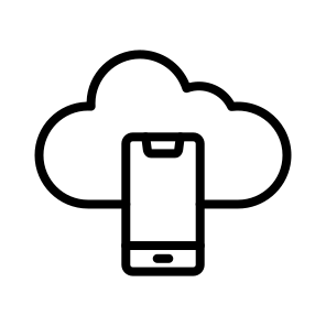 Mobile,smartphone,phone,cloud Computing,cloud icon