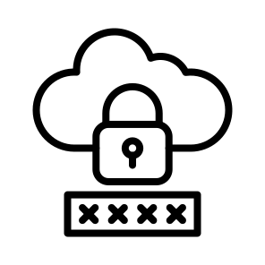 Password,cloud Computing,password,privacy,cloud icon