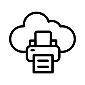 Printer,cloud Computing,cloud Data,database,computing icon