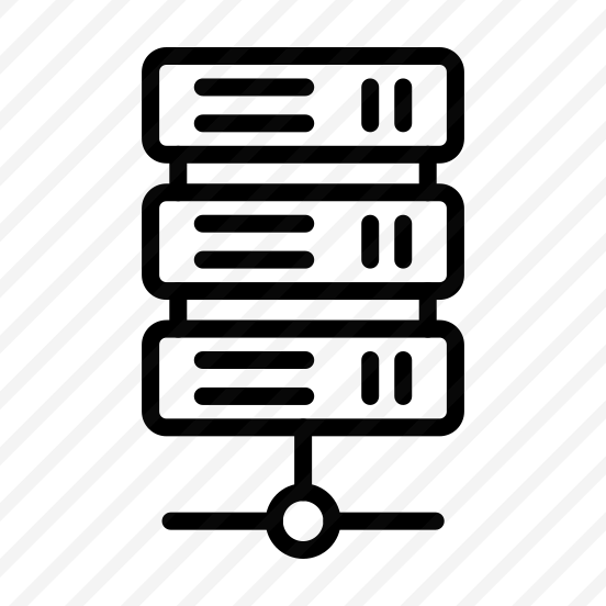 Server,database,technology,storage,ui preview