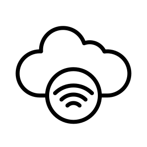 Wifi,cloud Connection,cloud Computing,cloud Data,cloud icon