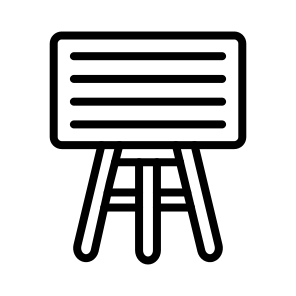 Board,presentation,education,business,whiteboard icon