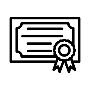Certificate,certification,award,diploma,winner icon