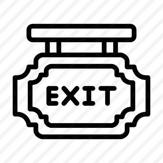 Exit,signaling,signal,sign,board preview