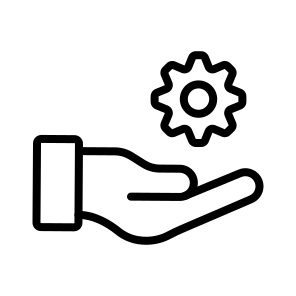 Management,business And Finance,gear,work,hand icon