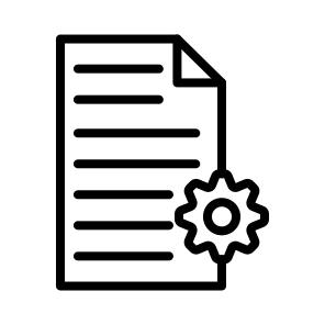 Process,configuration,business,document,gear icon