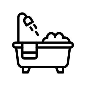 Bathup, Bathtub, Bathroom, Soak, Relax, Water, Tub, Cleanse, Wash icon