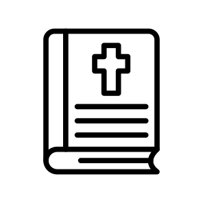 Bible, Scripture, Religious, Book, Faith, Holy, Text, Spirituality, Christianity icon