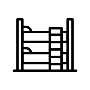 Bunk Bed, Bed, Sleep, Furniture, Double, Stacked, Kids, Room, Space Saving icon
