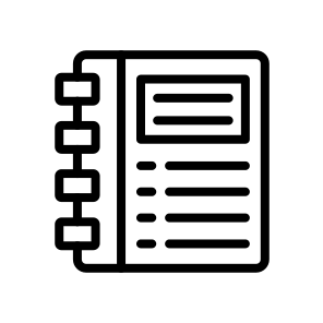 Diary, Journal, Record, Personal, Writing, Thoughts, Notebook, Memories, Entries icon