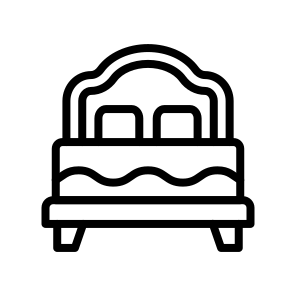 Double Bed, Sleep, Rest, Furniture, Mattress, Bedroom, Couple, Rest, Lie Down icon