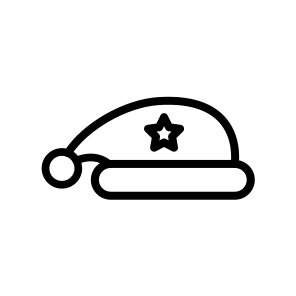 Sleep Hat, Nightcap, Headwear, Sleep, Bedtime, Night, Cap, Head, Hat icon