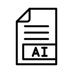 Ai,adobe,illustrator,file,format icon