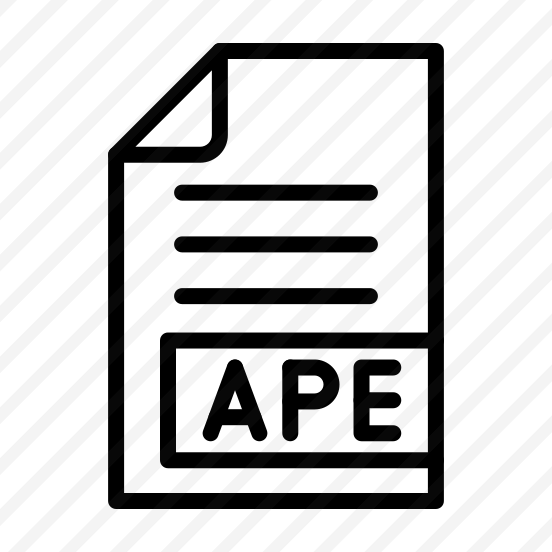 Ape,files And Folders,file Type,format,extension preview