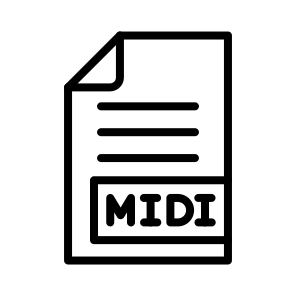 Midi,format,extension,files And Folders,document icon