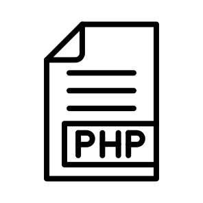 Php,files And Folders,document,file,php File Format icon