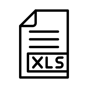 Xls,files And Folders,format,extension,document icon