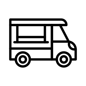 Coffee Truck,truck,coffee,van,food And Restaurant icon