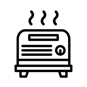 Toaster,food And Restaurant,tools And Utensils,electronics,toast icon