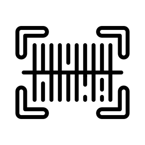Barcode, Scanning, Identification, Product Code, Label, Inventory icon