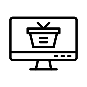Basket, Cart, Trolley, Shopping, Container, Hamper icon
