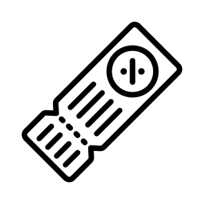 Coupon, Voucher, Discount Code, Promo, Ticket, Savings icon