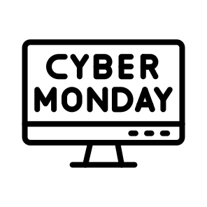 Cyber Monday, Online, Shopping, Sale, Internet, Deals icon
