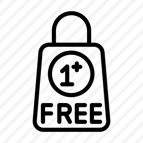 Get One Free, Gratis, Complimentary, Bonus, Extra, Freebie preview