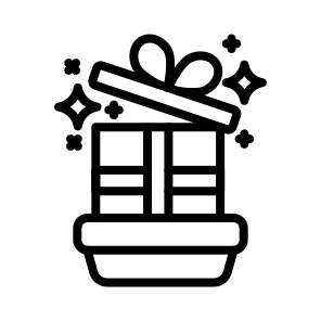 Gift Bundle, Package, Presents, Collection, Gift Set, Combo icon