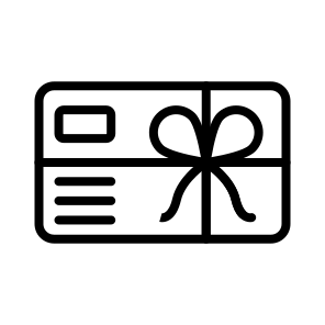 Gift Card, Voucher, Certificate, Present, Prepaid, Shopping Card icon