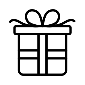 Gift, Present, Surprise, Donation, Offering, Token icon