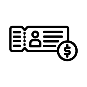 Membership Prices, Subscription, Rates, Pricing, Member Benefits, Club icon