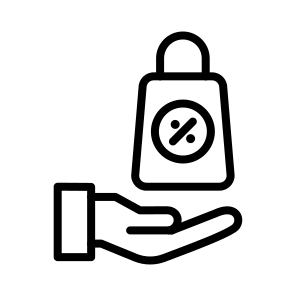 Sale, Discount, Bargain, Markdown, Offer, Savings icon