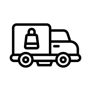 Standard Shipping, Regular, Normal, Typical, Usual, Conventional icon