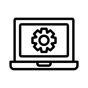 Upgrade Laptop, Improve, Enhance, Advance, Modernize, Notebook icon