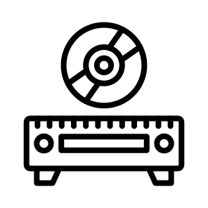 Cd Player,dvd,dvd Player,cd Drive,electronics icon