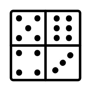 Domino,entertainment,game,pieces,sports And Competition icon