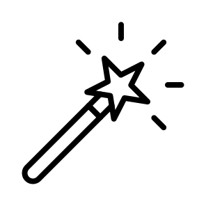 Magic Wand,wizard,magician,enhance,witchcraft icon