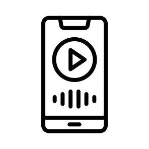 Music App,phone,mobile Application,music And Multimedia,electronics icon