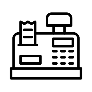 Cashier Machine ,cashier ,supermarket ,commerce And Shopping ,machine icon