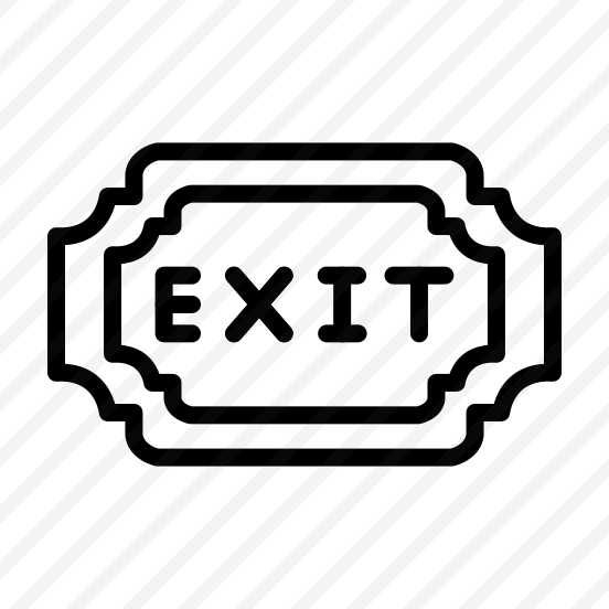 Exit ,signaling ,signal ,signs ,supermarket preview