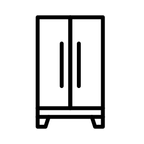 Fridge ,kitchen ,refrigerator ,technology ,electronic icon