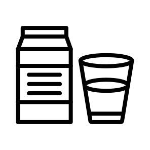 Milk ,breakfast ,healthy Food ,food ,drink icon