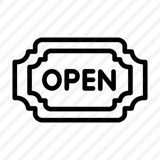 Open ,sign ,shop ,signal ,shopping Center preview