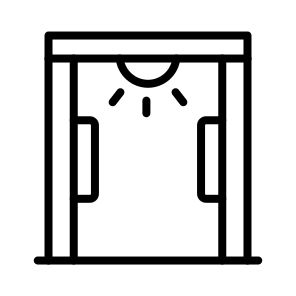 Scanner ,body Scanner ,scanning ,security Scan ,protection icon