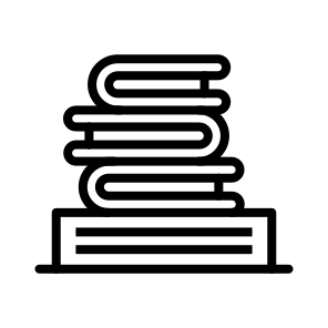 Books, Books, Reading, Literature, Knowledge, Library icon