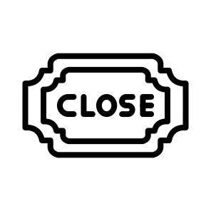Closed Tag, Closed, Sign, Store, Business, Shut icon