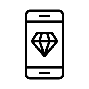 Diamond, Diamond, Gem, Precious Stone, Jewelry, Gemstone icon