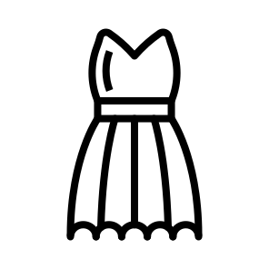 Dress, Dress, Clothing, Apparel, Garment, Outfit icon