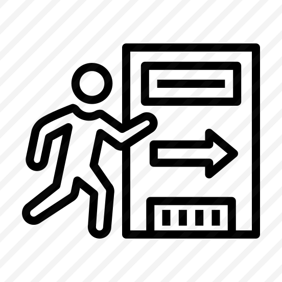 Fire Exit, Exit, Emergency, Escape, Evacuation, Safety preview